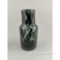 Διακόσμηση σπιτιού Leopard Spotted Flower Glass Vase Vases